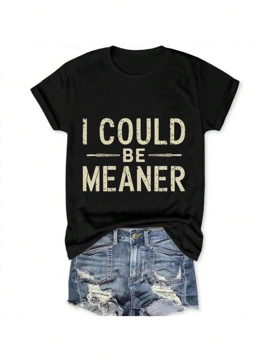 Women T-Shirts - Black - View 1