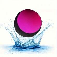 1pc Durable Elastic Water Ball - Bouncy Beach Ball, Colorful Soft Elastic Pool Ball, Suitable For Swimming Pool, Beach And Outdoor Activities | Fun Pool Accessory - Multicolor - View 11