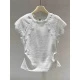 White [lace Stitching]