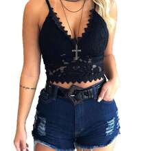 Women Tank Tops & Camis - Black - View 4
