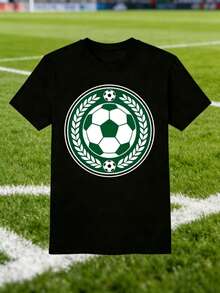 Hombres 002 | |   Fútbol |   Camiseta con el Emblema de México 2026, un Imprescindible para los Amantes del Fútbol 12_27 - Negro - Ver 1