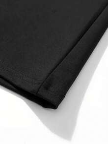 Women's Casual Summer T-Shirt, Sweet Black And White Design For 16 Year Olds | Lightweight And Durable Fabric, Suitable For Celebrations And Festive Events, Comfortable Fit, Stylish Crown Design, Perfect Gift For Special Occasions, Regular Sleeves, Round Neck, Chic And Fashionable T-Shirt. - 黑色 - 查看 4