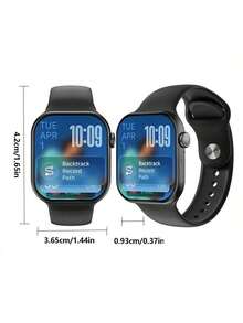 Microwear Watch 11 MINI Smart Watch, 1.85" Color AMOLED Display, 230mAh Built-In Battery, Multiple Watch Faces, IP68 Waterproof, Multi-Language Support, Compatible With Android/IOS, Phone Call, Message Notification, Sleep Tracking, Pedometer, Sports Modes, Ideal Gift For Men, Women, Friends Or Birthday - White - View 2