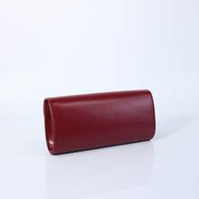 Ubysoyi Lightweight Fashionable Evening Clutch Purse For Women With Waving Metal Decor Elegant Formal Evening Bag Clutch Bag For Party Wedding Handbag Dinner Bag For Wedding Bridal Dinner Prom Party Banquet Holiday Daily Use Business Bag Chain Shoulder Bag - Màu Đỏ Sâu - Xem 8
