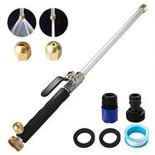 KOKK2O Upgraded Jet Nozzle For Garden Hose Power Washer Wand Hydro Jet High Pressure Washer Tools With 2 Different Nozzles And Hose Quick Connectors - Black - View 7