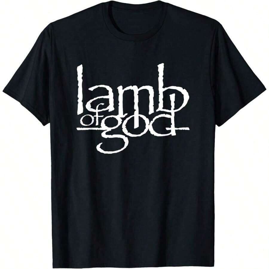 Lamb Of God - Triumvirate Short Sleeve T-Shirt 100% Cotton - 黑色19 - 查看 1