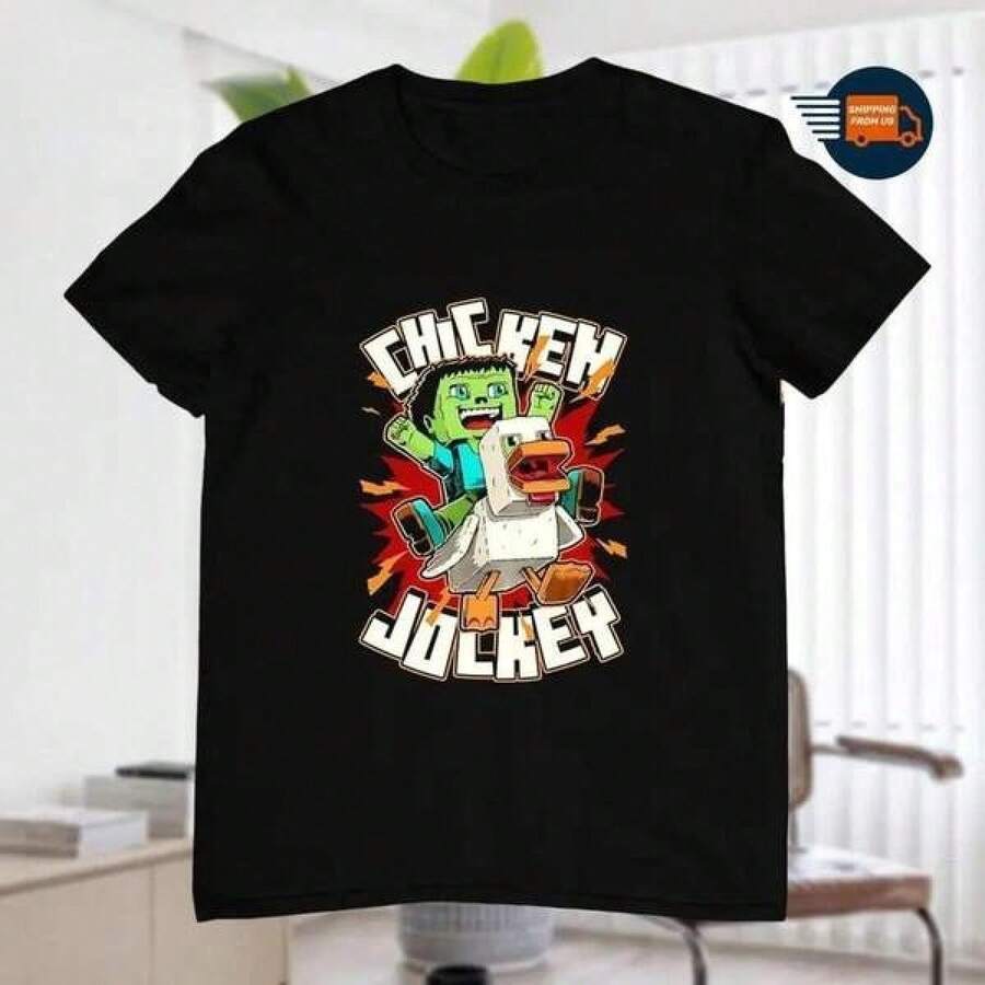 Casual T-shirt för män med moderiktigt tryck: Retro Y2K-stil mönstrad sommar-T-shirt, sommaroutfit för män, herrskjorta, present till videospelentusiaster, specialtryckt bomullströja, rolig present till spelfantaster, tryckt kortärmad T-shirt för män och kvinnor, 100% ren bomull, sommarkläder för träning XWZZ, stilren och avslappnad design, perfekt för både män och kvinnor. T-shirt med rund hals, sporttopp, tröja för utekvällar. Lämplig för utomhusaktiviteter, arbete, kontor, semester eller studentfirande, citat, minimalistisk grafisk design eller roliga mönster. - Svart - Visa 1
