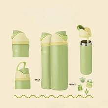 24/Oz/32 Oz Water Bottle Cup Vacuum Water Bottle Drinkware Tumbler Stainless Steel Thermal Mug Original Cold Hot Cup Owal'o - 彩色 - 查看 13