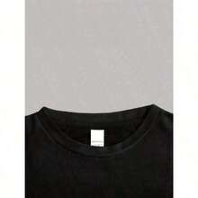 Camiseta de mujer1 pieza Camiseta religiosa católica de la Virgen María y Jesucristo para hombres - Transpirable, ligera, de manga corta, cuello redondo, ropa cristiana casual con la icónica Virgen María, para senderismo, atuendo casual - Ropa lavable a máquina, ropa basada en la fe, atuendo de iglesia 180g 100% algodón suaveCómoda y ligera - Negro - Ver 4