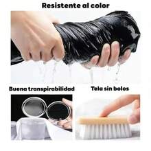 Camiseta Blanca Mujer con Gráfico de "Street", Estilo Callejero - Negro - Ver 2