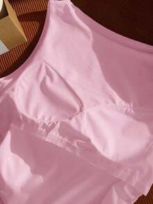 Camiseta de tirantes de algodón puro blanco, primavera/verano - Multicolor - Ver 7