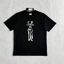 Nueva Camiseta de Manga Corta para Hombre, Camiseta Estampada de Moda Juvenil para Hombre, Elegante de Manga Corta - Negro - Ver 2