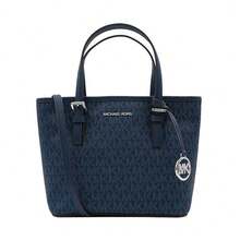 Michael Kors Jet Set Travel 海军蓝印花女士单肩手提包 35T9STVT0B - 海軍藍35T9STVT0B ADMIRAL - 查看 1