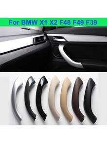 2件/4件裝汽車內外門把手外殼替換件 適用於BMW X1 X2 F48 F49 F39 2016-2020年款 - F48F49 內把手外蓋 - 查看 2