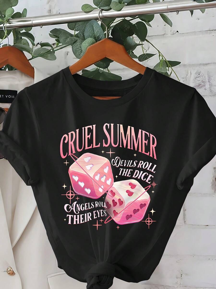 Women T-Shirts - Black - View 1
