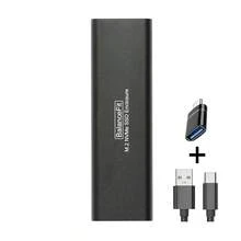 M.2 NVMe 铝合金 SSD 硬盘盒 - 支持 NVMe SSD（2230/2242/2260/2280），即插即用 USB-C 接口，免工具安装，高速铝合金散热片 - 黑色 - 查看 7