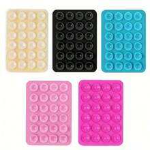 Bộ 5 miếng dán silicon giữ điện thoại có giác hút, keo dính chắc chắn, dùng được cả khi rảnh tay, có thể dán cố định, phù hợp với gương phòng tắm, nhà bếp, ô tô, chụp ảnh tự sướng và phát trực tiếp, tương thích với mọi điện thoại thông minh, là món quà thiết thực. - Nhiều màu - Xem 36