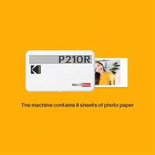 Kodak Mini2 Retro Photo Printer: All-In-One Replaceable Photo Paper, High-Definition Image Quality, Portable For Home Use, Bluetooth Connection To Print Photos From Your Phone, 2-Inch Prints With Automatic Lamination, Perfect For Holiday Gifts, Weddings, And Birthday Presents. - Multicolor - View 11