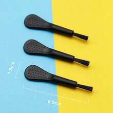 10pcs Phone Crevice Dust Cleaning Brush Set, Computer Cleaning Kit With Soft Hair Mini Brushes - Black - View 6