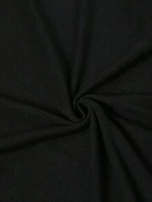 Camiseta vintage de corte holgado y transpirable, camiseta corta para mujer con estampado liso, estampado de cerezas, impresión por transferencia de calor, estilo Y2K, top corto sexy, camiseta corta de corte ajustado, adecuada para uso diario casual o looks de fiesta, con un estilo femenino juvenil y elegante, top estampado de manga corta, top básico versátil para el día a día. Moda - Negro 2 - Ver 6