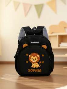 Mochila personalizada de oso de peluche mini para volver a la escuela, diseño de bloques de color, gráfico lindo de oso de fútbol en el frente, nombre personalizable, adecuada para la escuela, clase de baile o viajes, regalo de cumpleaños, regalo de Navidad, estilo estético - Multicolor - Ver 16