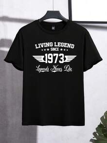 250th Anniversary USA Patriotic Graphic T-Shirt Men's Everyday Cotton T-Shirt,  Cotton, Comfortable, Running Errands, Lounging, Or Outdoor Fun% Comfortable Cotton - 黑色9 - 查看 3