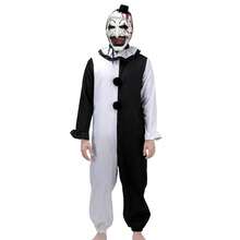 1 Bộ Trang Phục Cosplay, Trang Phục Joker Lấy Cảm Hứng từ Nhân Vật Chính trong Phim Mỹ, Không Bao Gồm Mặt Nạ - Đen và trắng - Xem 3
