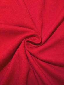 Here Fishy Fishy Fishy Fishing Graphic Print Women's Y2K Oversized T-Shirt, Pure Cotton Vintage Retro Tee, Beach Outdoor Fishing Lover Gift, Back To School Top, Summer Tops, Casual Daily Wear, Streetwear, Festival Outfit,Mother's Day Gift Top,Nurse Gift,Game Day Outfit,Casual Letter Print T-Shirt Suitable For Layering And All Seasons Daily Wear - Rojo - Ver 4