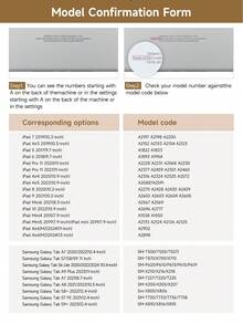 这款星形图案平板电脑保护套兼容 iPad Air 8 (M4) 2026 (11 英寸)/2026 (13 英寸)、9.7/10.2/10.5/10.9/12.9 英寸/iPad Pro 11/A16(第十代)、Galaxy Tab S6 Lite 10.4 英寸、Kindle Paperwhite 第十二代(2024 年发布)、Kindle(第十一代,2024 年发布)。它具有柔软防震、智能睡眠/唤醒功能、Y 型折叠设计,支持多角度观看,是返校、情人节、节日送礼的理想之选。 - 彩色 - 查看 8