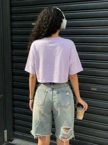 Maternity Activewear - Purple Lilac - View 5