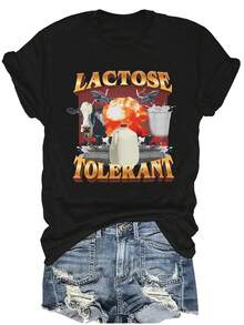 Women T-Shirts - Black - View 1