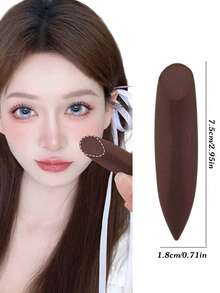 2/1pc Mini Finger Makeup Sponge, Makeup Blender Puff For Concealer, Highlighter, Suitable For Under Eye And Nose - Multicolor - View 11