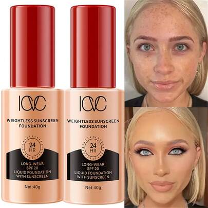 CC Crema Protectora Solar Maquillaje | Maquillaje Corrector de Color de Cobertura Total, Contiene FPS20 | Cobertura Natural | Apto para Todos los Tonos de Piel
