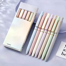Moran Di High-Quality Carbon Fiber Ballpoint Pen, Metal Refill 0.5mm Bullet Tip, Quick-Drying Signature Pen - Sets - View 5
