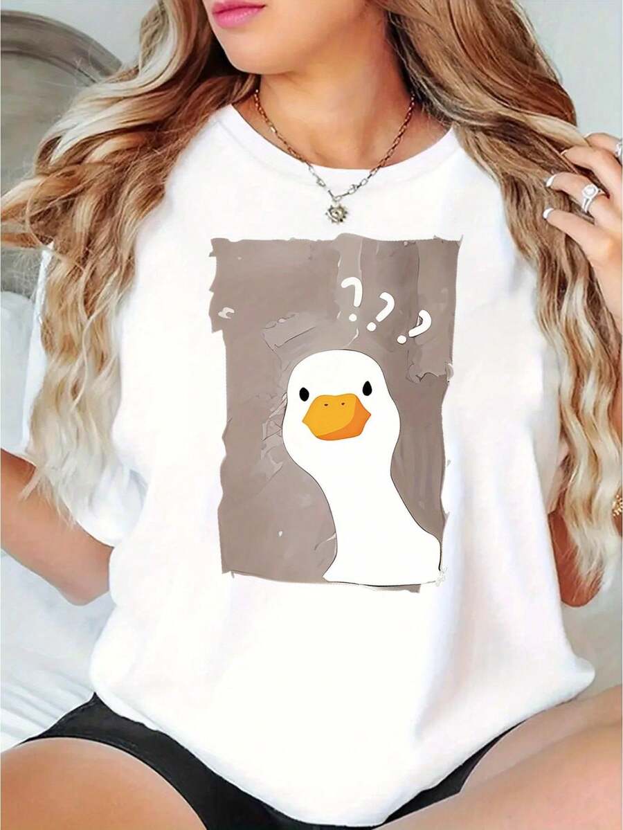 Women T-Shirts - 白色 - 查看 1