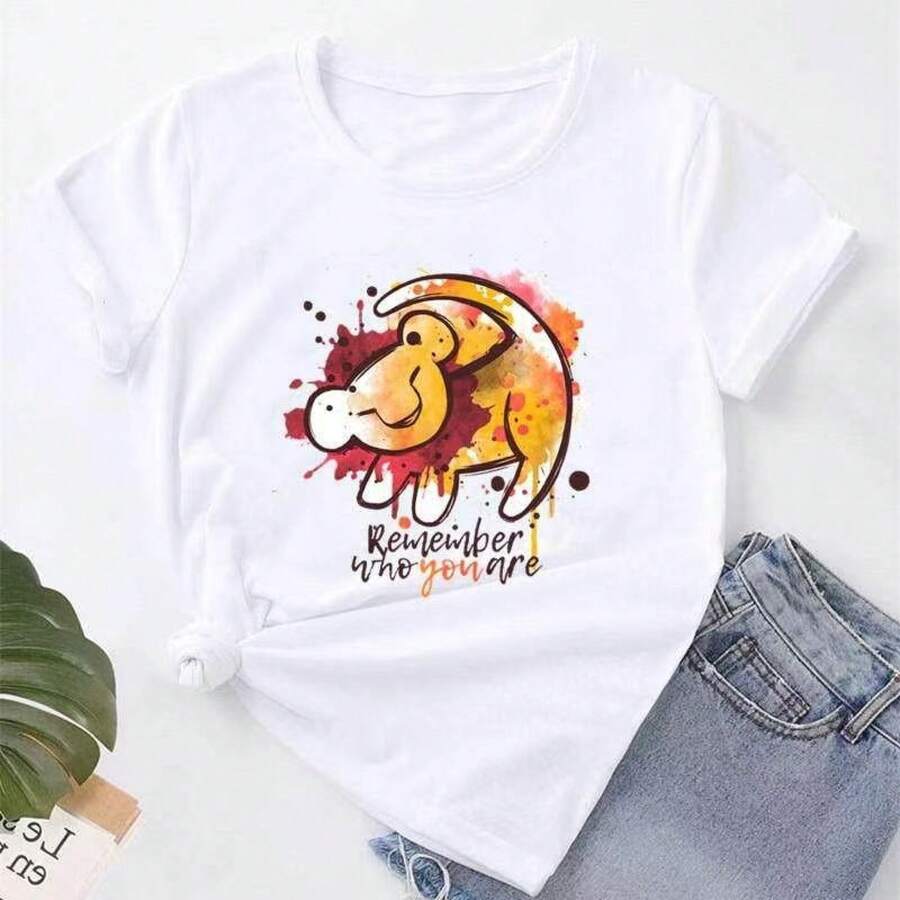This 180g Cotton T-Shirt Promises Incredible Comfort That Lasts All Day. It's A Versatile Base For Countless Looks, From Casual Holiday Outfits To Creative Halloween Costumes. An Effortless Gift That Shows You Care, Season After Season. - 白色 - 查看 1