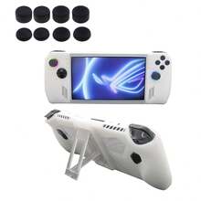 1 ốp bảo vệ ROG Ally Game, thiết kế có chức năng giá đỡ, chống rơi, chống bụi, chống trầy xước, chống trượt, chống mồ hôi, phụ kiện chơi game làm từ chất liệu silicon, thiết kế chống trượt ở mặt trước và mặt sau của tay cầm giúp nâng cao trải nghiệm chơi game. - Xem 10