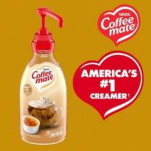 Nestle' Nestle Coffee Mate Coffee Creamer, French Vanilla, Concentrated Liquid Pump Bottle, Non Dairy, No Refrigeration, 50.7 Fl Oz (Pack Of 2) - Creme Brulee - View 7