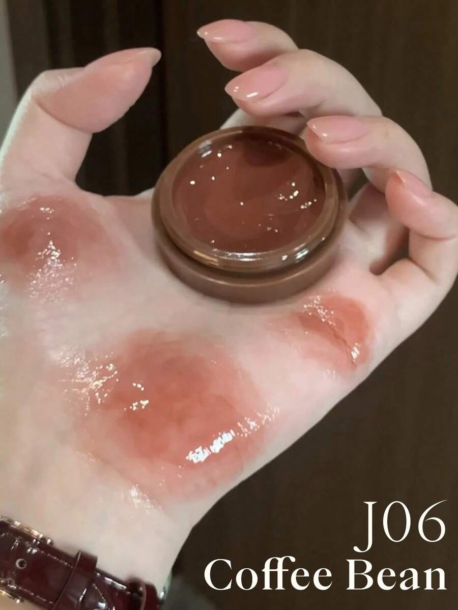 JOOCYEE 釉彩唇颊两用膏 COTD 咖啡系列限量版腮红和哑光光泽唇颊两用膏,通勤和日常妆容的理想之选。 - J06 Coffee Bean - 查看 1