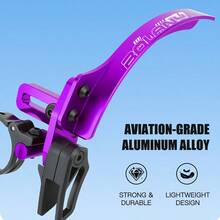 Colorful Bicycle Chain Guide, Aluminum Alloy Bike Chain Stabilizer, Anti-Drop Chain Guard, Anti-Slip Bicycle Chain Protector, Suitable For 32T-50T Single Chainring, Universal Clip-On Installation, Applicable To Mountain Bikes, Bicycles, Etc. Ideal Gift For Cycling Enthusiasts, Bicycle Chain Guard, Cycling Accessories, Bike Parts - Multicolor - View 5