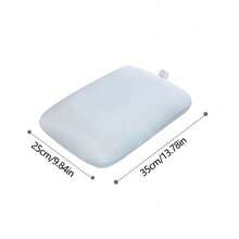 1pc Summer Lightweight Mini Pillow, Soft Washable Pillow For Office, Camping, Travel, Memory Foam, Removable & Portable - one-size - View 2