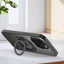 Giá đỡ điện thoại từ tính xoay 360 độ mới - Khóa vòng kim loại có thể gập lại, siêu mỏng, có thể tháo rời, chắc chắn. - Nhiều màu - Xem 8