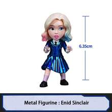 Simba Jada Toys Officially Licensed The Addams Family Wednesday 2.5-Inch Metal Collectible Figurine - Multicolor - View 13