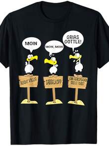 Women T-Shirts - Black - View 1