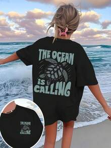 Women T-Shirts - Black - View 7