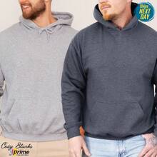 Sudadera unisex de forro polar: mezcla de algodón y poliéster en blanco para diseño personalizado - Blanco - Ver 2