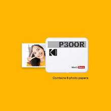 Kodak Printer foto P300R Mini3 Retro terhubung ke ponsel Anda melalui Bluetooth untuk mencetak foto. Portabel untuk di rumah dan bepergian, printer ini menawarkan pencetakan foto sublimasi warna dengan laminasi otomatis. Sempurna sebagai hadiah liburan, ulang tahun, atau pernikahan. - MultiWarna - View 13