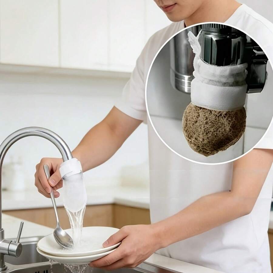 High-Quality Product Faucet Cotton, Universal Tap And Mountain Spring, Removes Rust, Mud, Sand, And Impurities, Faucet Cotton Bag - View 1