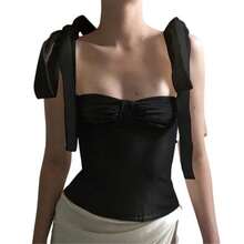 Women Tank Tops & Camis - Black - View 5
