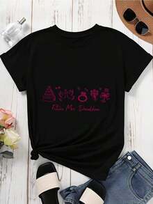 Women T-Shirts - Black - View 3